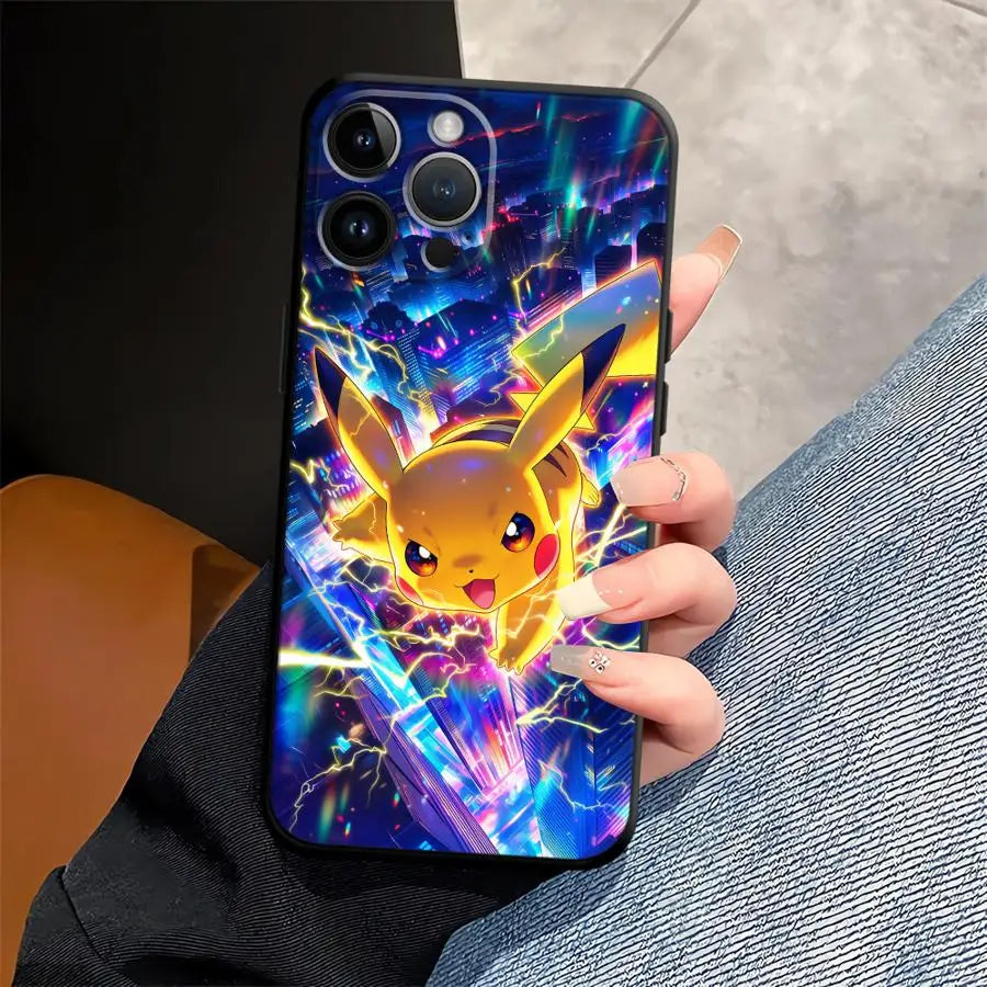 Cute Pikachu Pokémon iPhone Case