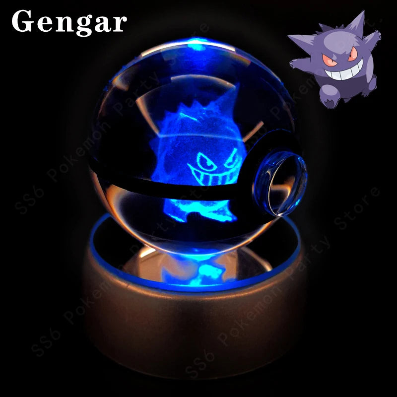 Pokémon 3D Crystal Ball Night Light