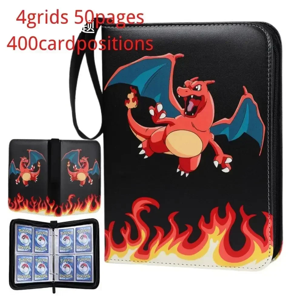 Portable Trading Card Holder Album