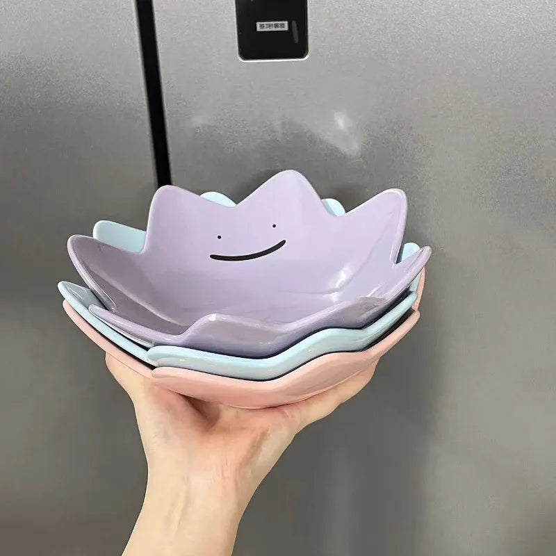 Cute Ditto Pokémon Ceramic Fruit Bowl