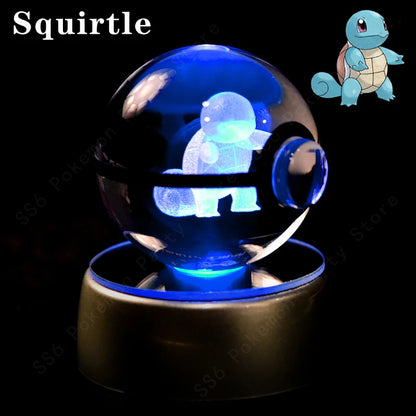 Pokémon 3D Crystal Ball Night Light