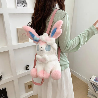 Pikachu Eevee Plush Crossbody Bag