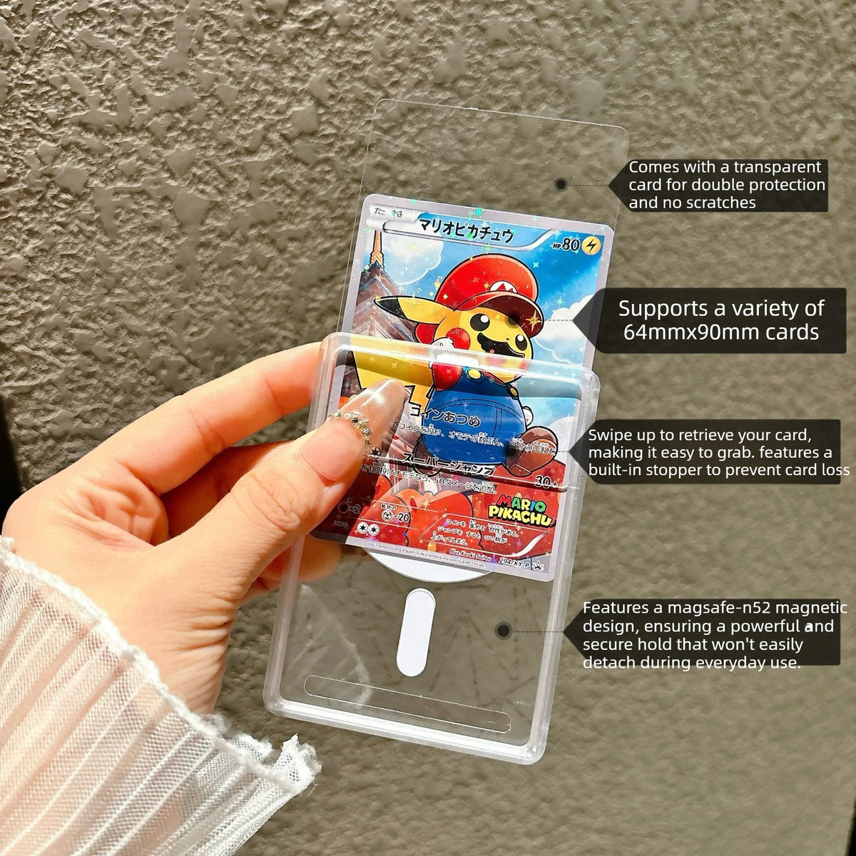 Pokémon Card Slot MagSafe Phone Case