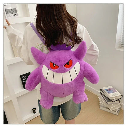 Pikachu Eevee Plush Crossbody Bag
