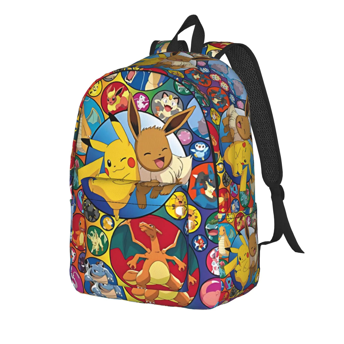 Pokémon Pikachu Eevee Print Backpack