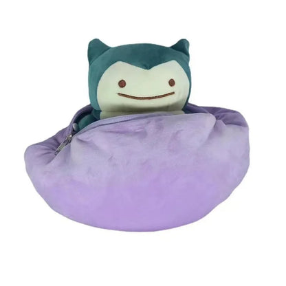 Pokémon Reversible Ditto Snorlax Plush Pillow