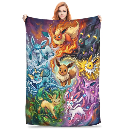 Eevee Pokémon Winter Blanket