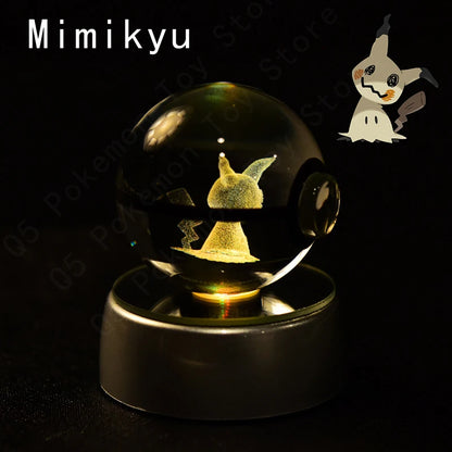 Pokémon 3D Crystal Ball Night Light