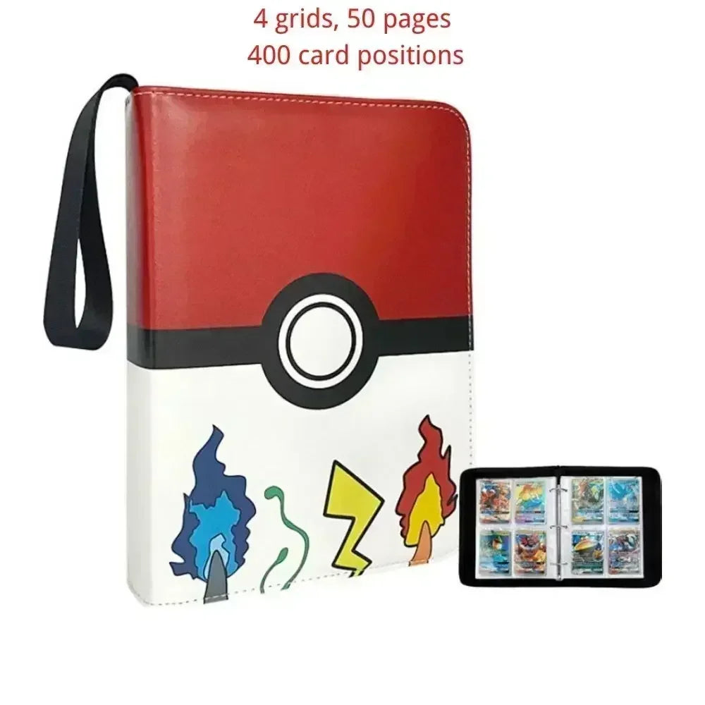 Portable Trading Card Holder Album