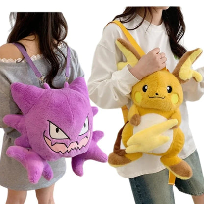 Pikachu Eevee Plush Crossbody Bag