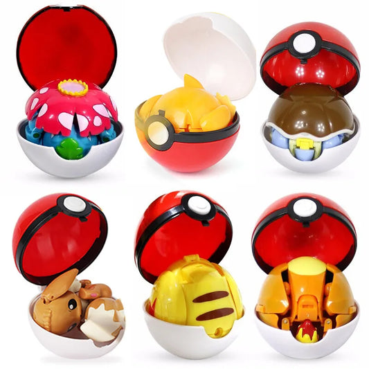 Pokémon Transforming Poké Ball Figure
