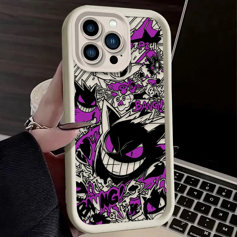 Gengar Graffiti iPhone Silicone Case