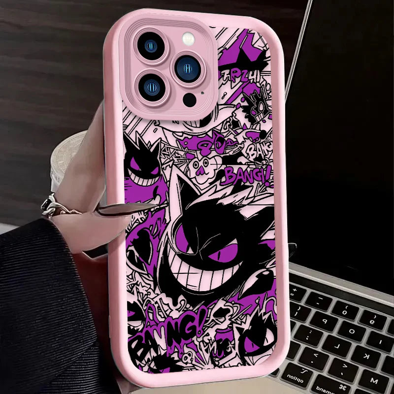 Gengar Graffiti iPhone Silicone Case