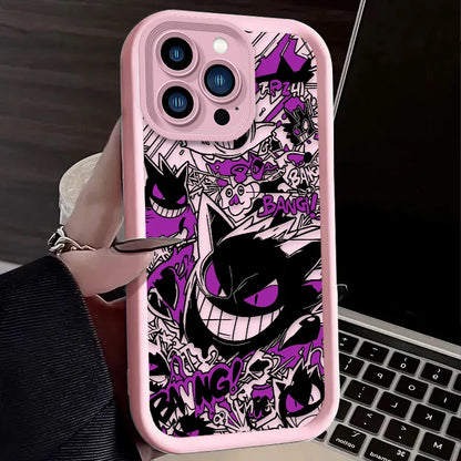 Gengar Graffiti iPhone Silicone Case