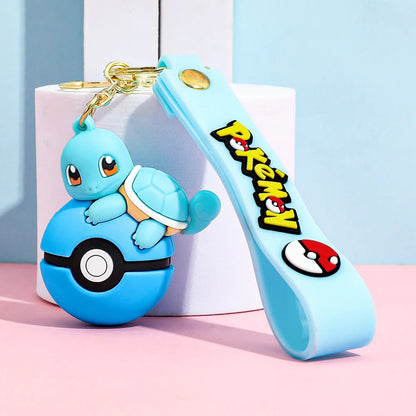 Cute Pokémon Poké Ball Keychain