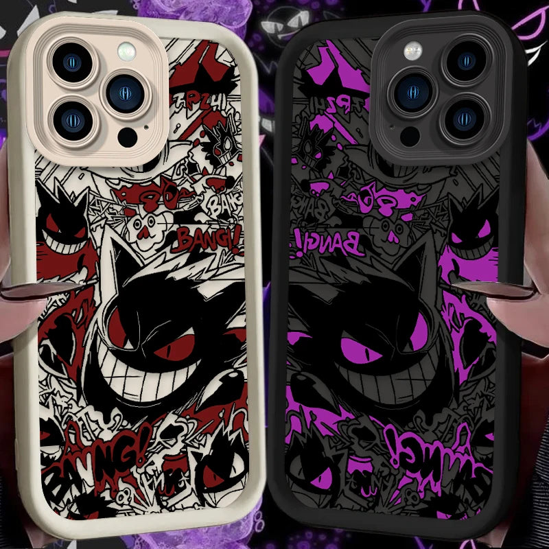 Gengar Graffiti iPhone Silicone Case