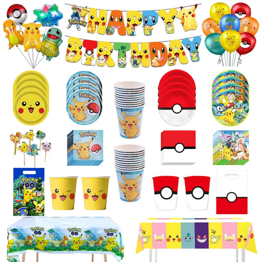 Pokémon Pikachu Party Decoration Set