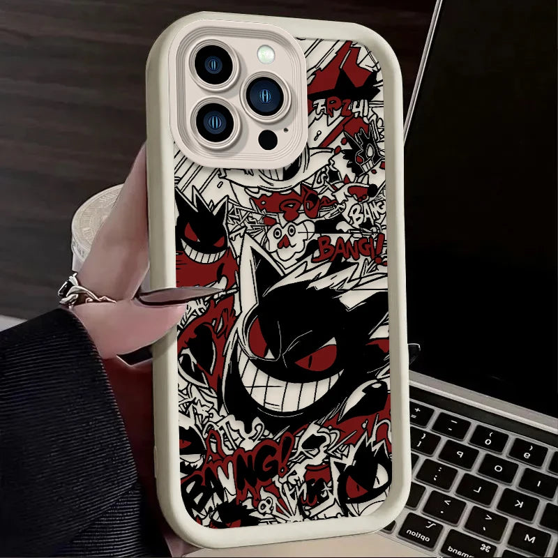 Gengar Graffiti iPhone Silicone Case