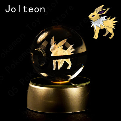 Pokémon 3D Crystal Ball Night Light