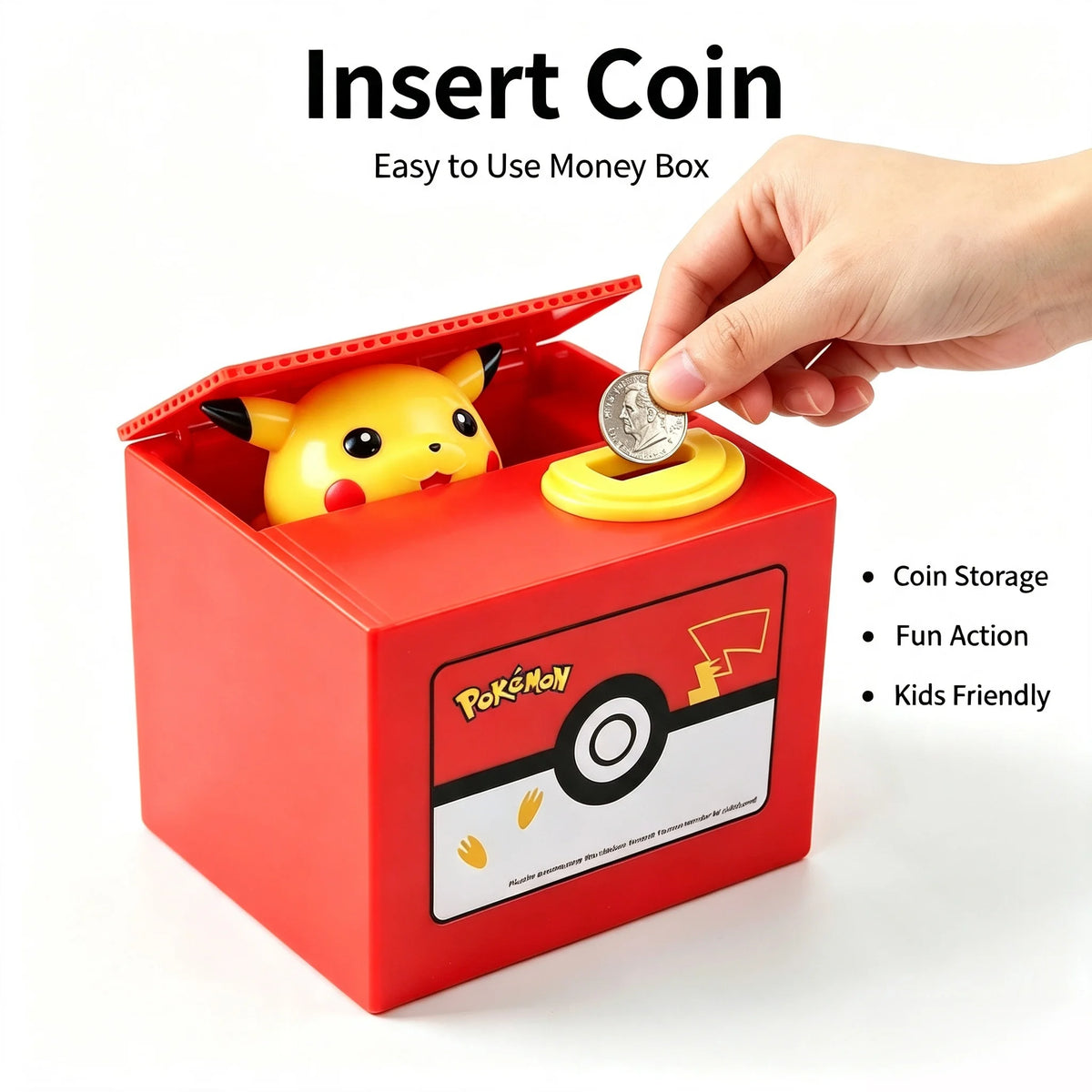 Cute Anime Electronic Coin Bank