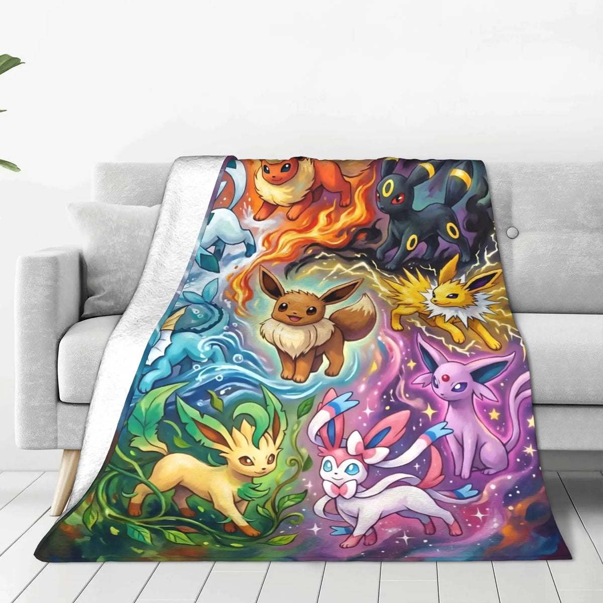Eevee Pokémon Winter Blanket