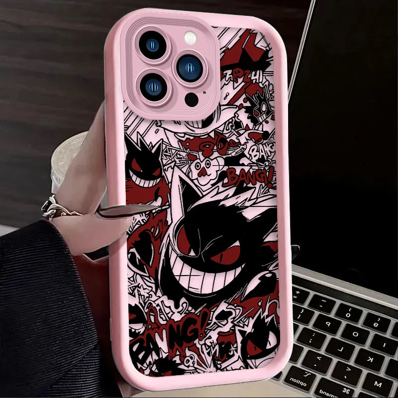 Gengar Graffiti iPhone Silicone Case