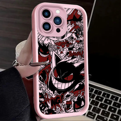 Gengar Graffiti iPhone Silicone Case