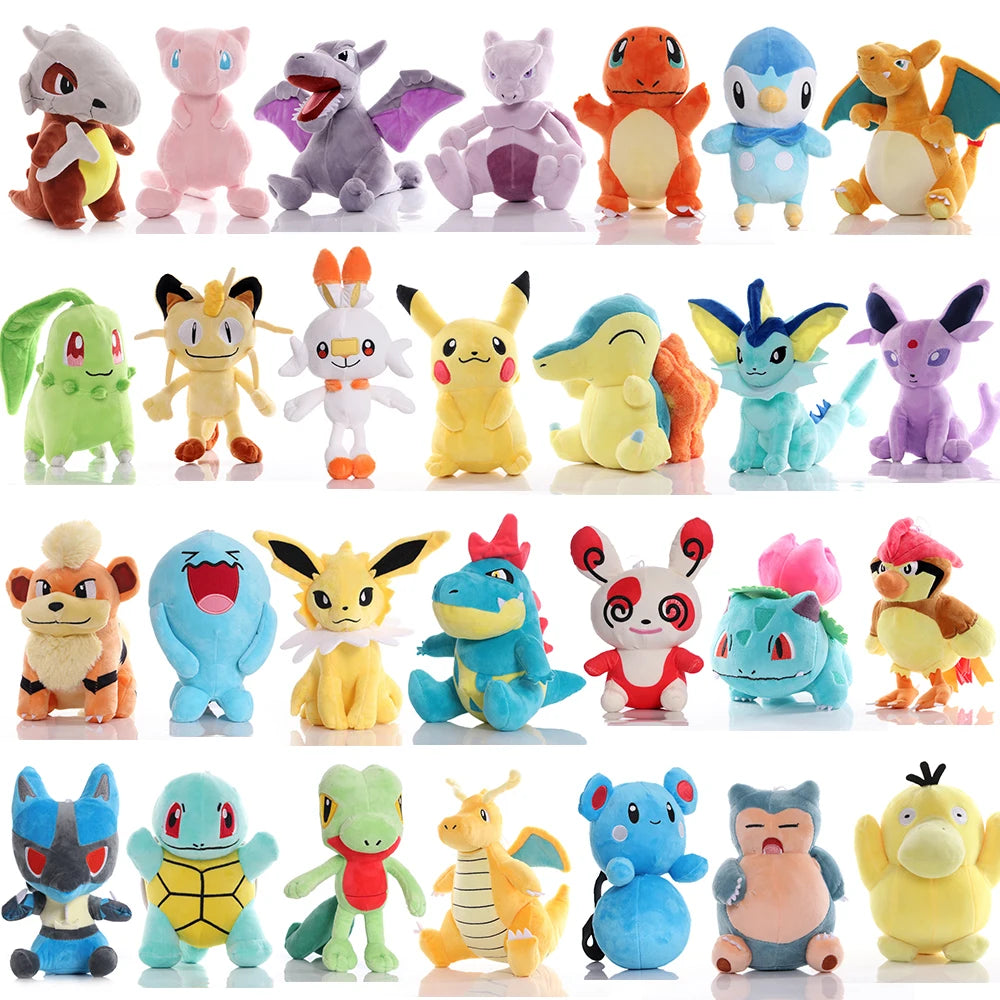 Cute Pokémon Plush Toy Collection
