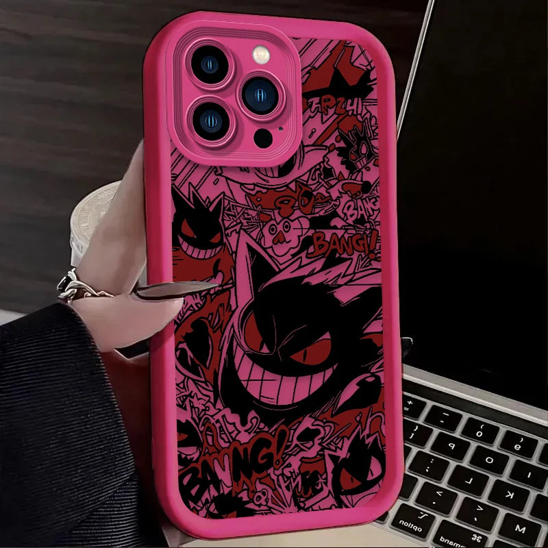 Gengar Graffiti iPhone Silicone Case