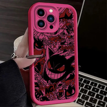 Gengar Graffiti iPhone Silicone Case