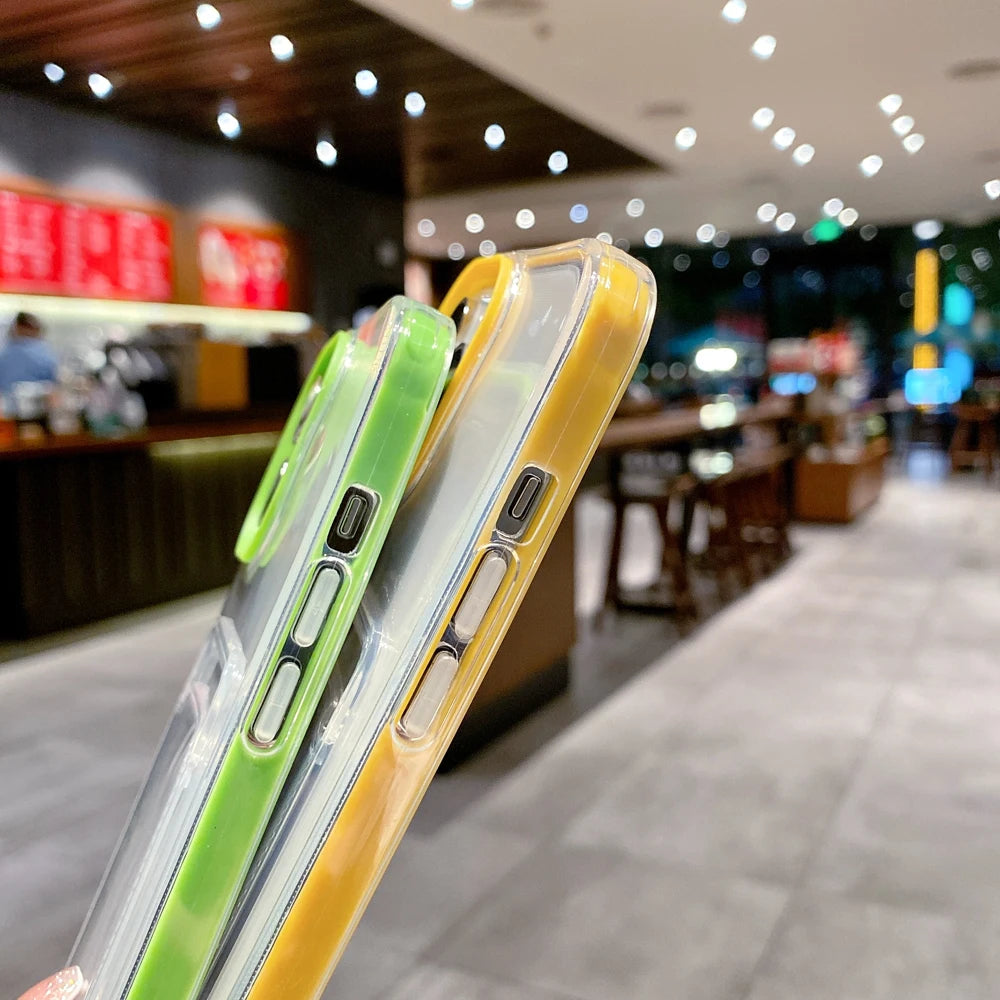 Clear iPhone Case with Photo Card Pocket
