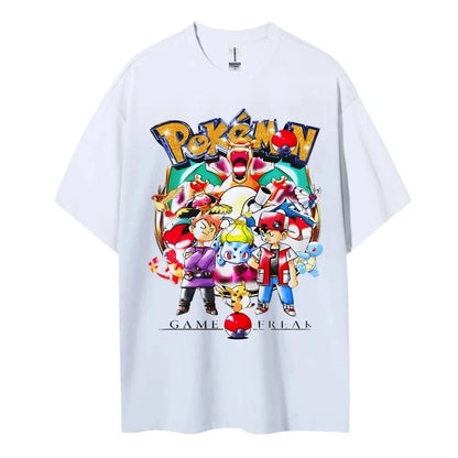 Pokémon Y2K Casual Graphic T-Shirt