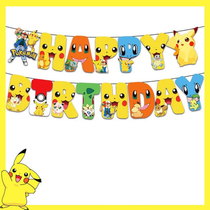 Pokémon Pikachu Party Decoration Set