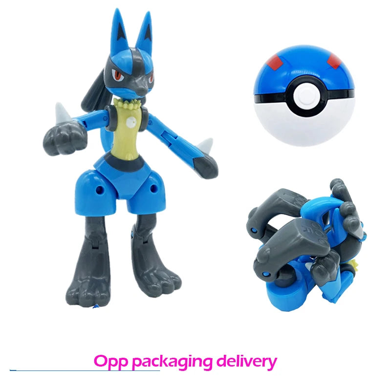 Pokémon Transforming Poké Ball Figure