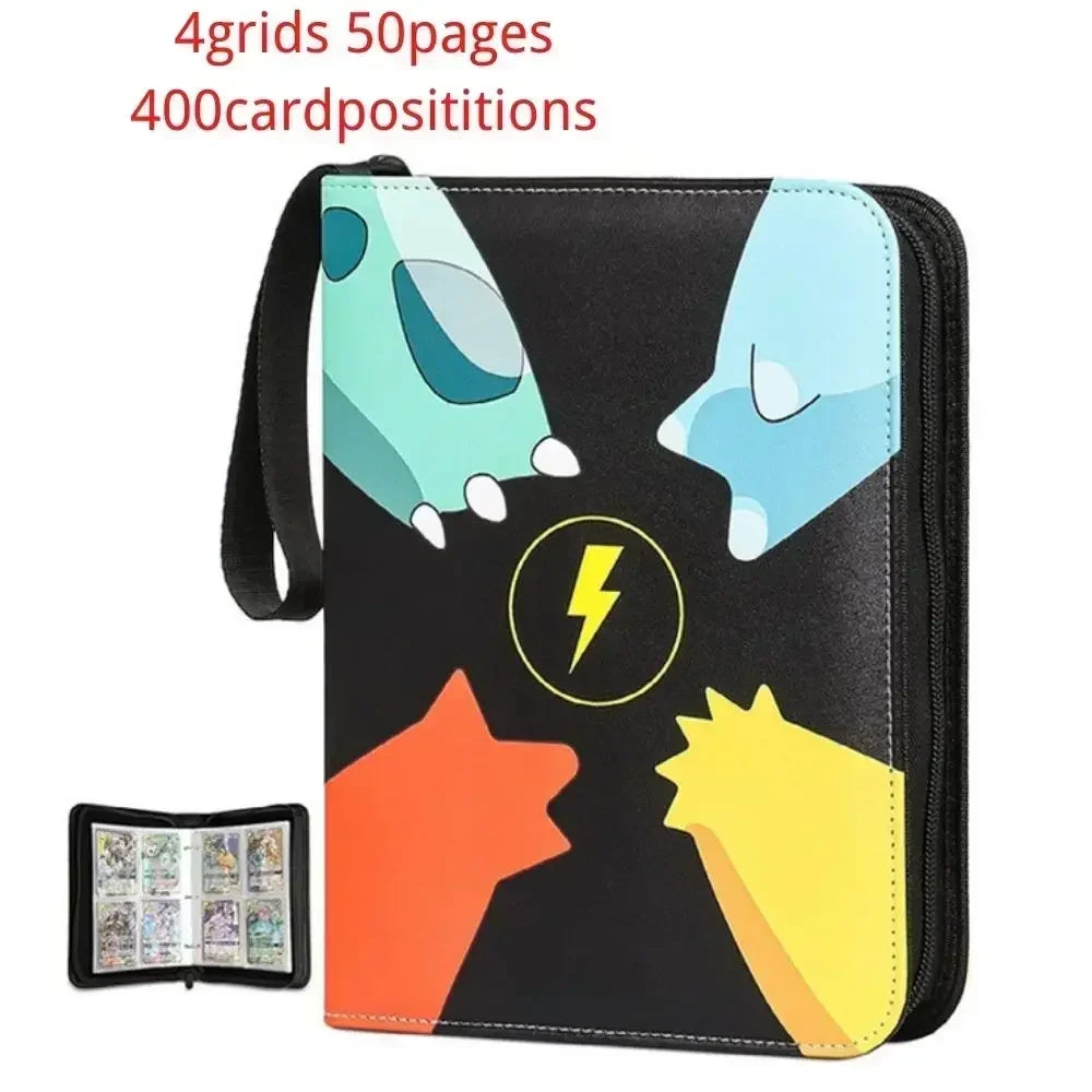Portable Trading Card Holder Album