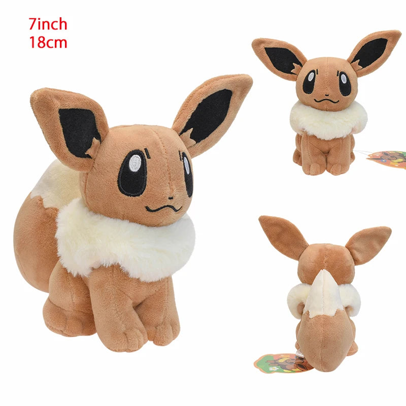 Cute Eevee Plush Stuffed Animal