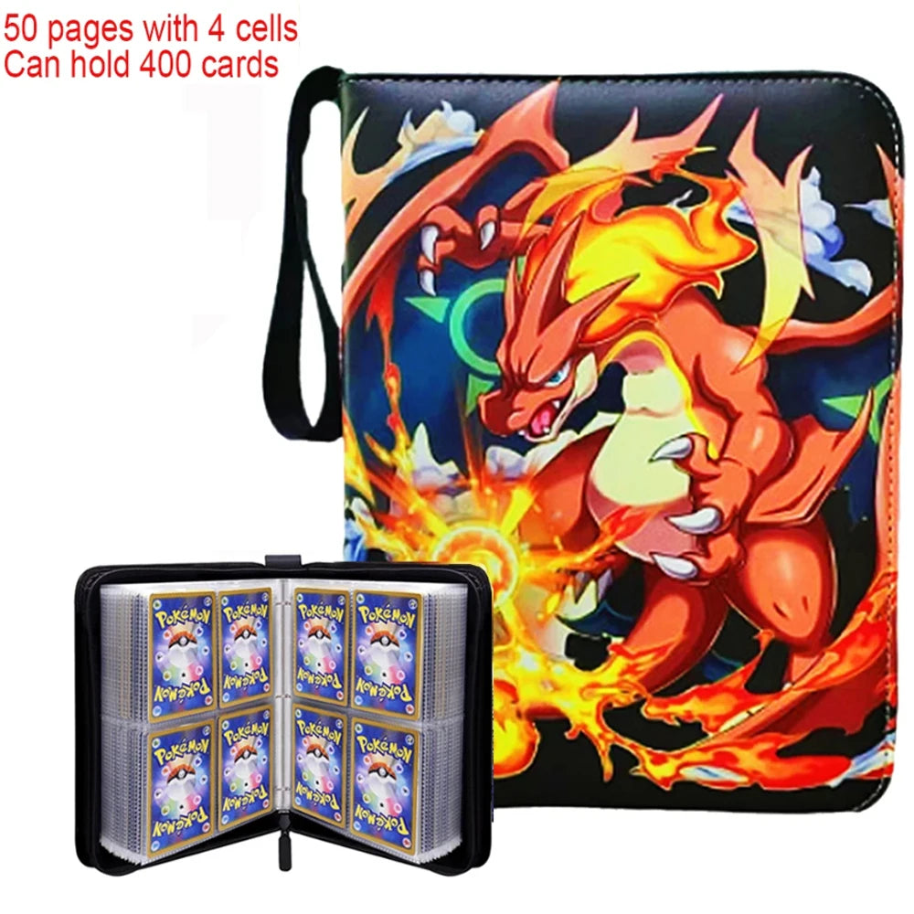 Portable Trading Card Holder Album