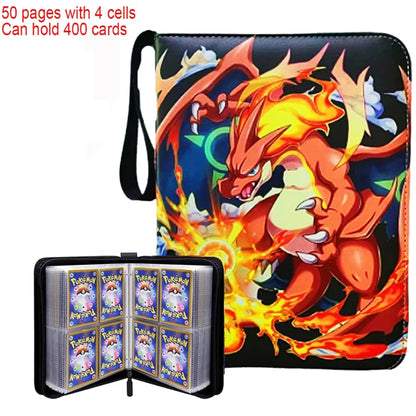 Portable Trading Card Holder Album