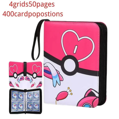 Portable Trading Card Holder Album