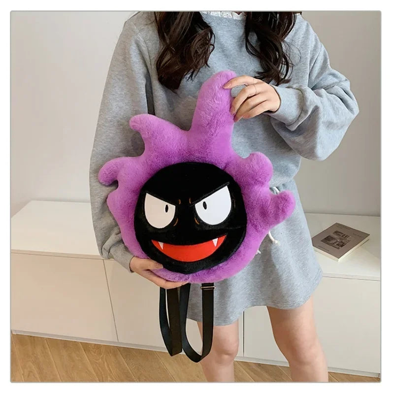 Pikachu Eevee Plush Crossbody Bag