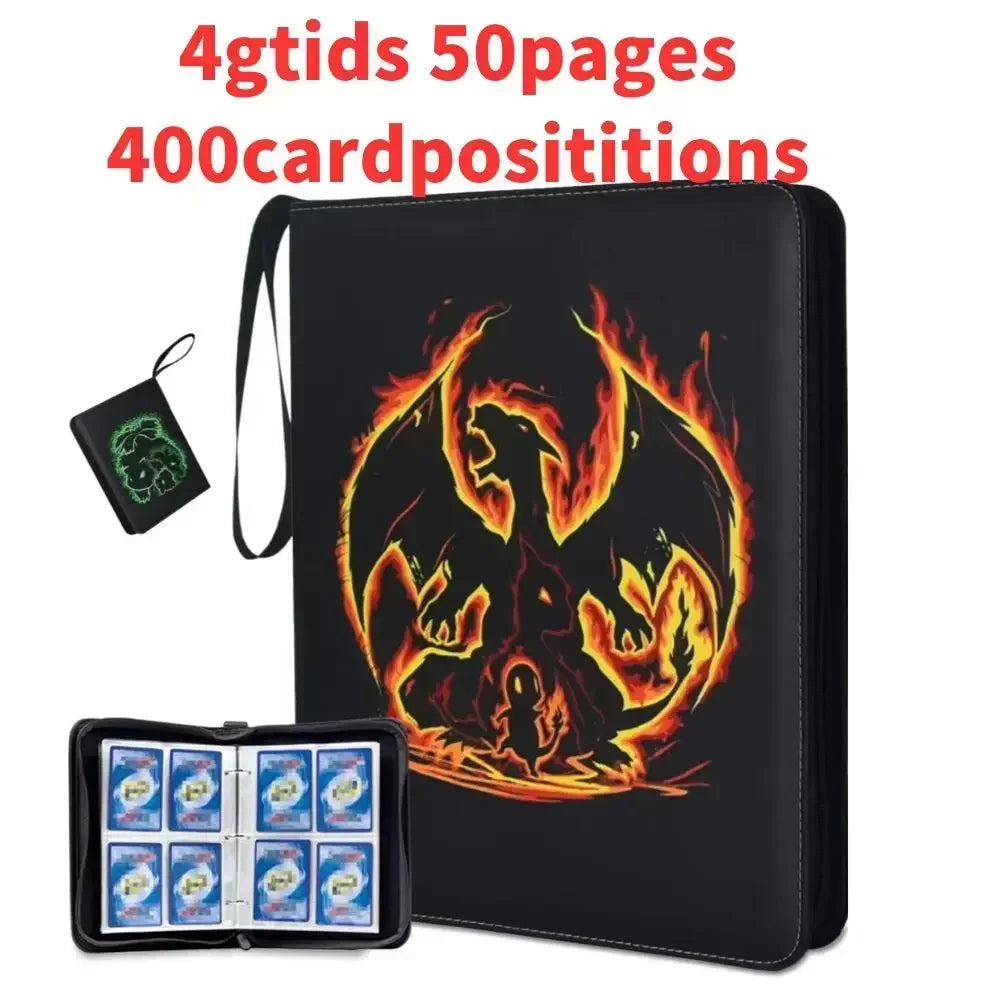 Portable Trading Card Holder Album