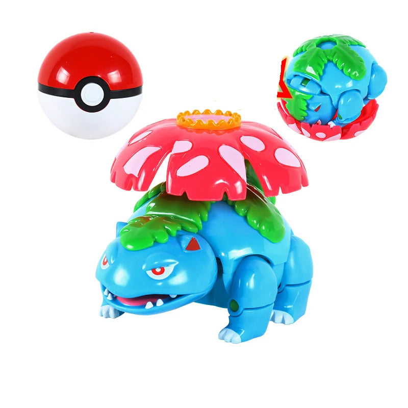Pokémon Transforming Poké Ball Figure