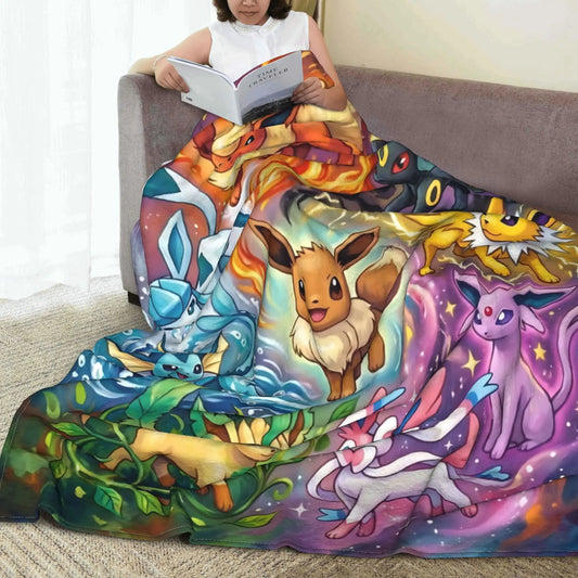 Eevee Pokémon Winter Blanket